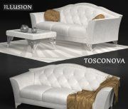 3D model Classic sofa Illusion by Tosconova