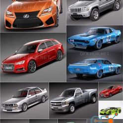 3D model Car 3D Models Bundle Jan 2022