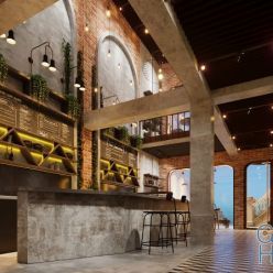 3D model Interior Coffee 53 Scenes File 3dsmax By LeDacTung