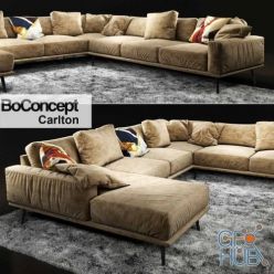 3D model Sofa Carlton by BoConcept