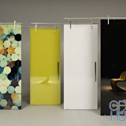3D model Anco doors (Vray)