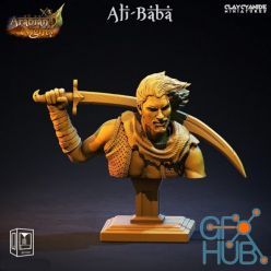 3D model Ali-Baba Bust