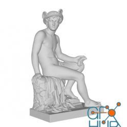 3D model Mercury patron god of commerce – 3D Print