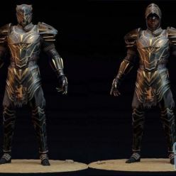3D model Black Panther – The Wakandan Knight PBR
