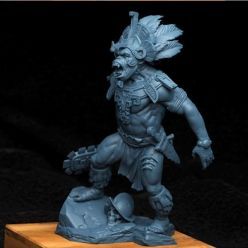 3D model Aztec General – 3D Print