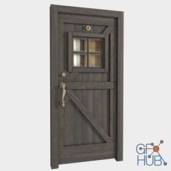 3D model Farmhouse Style Doors