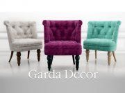 3D model Velvet armchair by Garda Decor