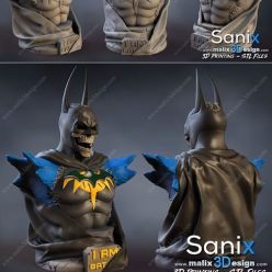 3D model BATMAN Bust Halloween – 3D Print