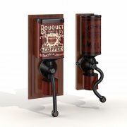 3D model Wall retro coffee grinder