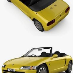 3D model Honda Beat (PP1) 1991