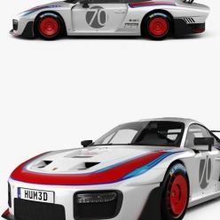 3D model Porsche 935 2019 car