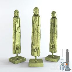 3D model Buddha arts and crafts