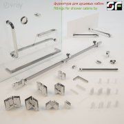 3D model Accessories for shower cabins