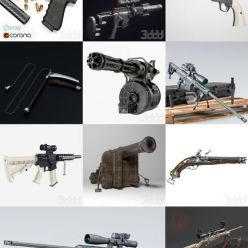 3D model 3DDD/3DSky – Pro Weapon 3d-models