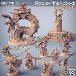 3D model Plague-Mine Kobalds – 3D Print