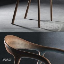 3D model Neva chair by Artisan