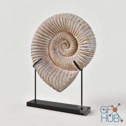 3D model Kaleho Shell sculpture by Uttermost