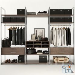 3D model Wardrobe 08