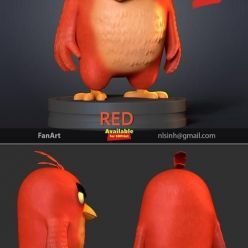 3D model ﻿Angry Birds 2 – 3D Print