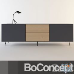 3D model BoConcept set