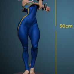 3D model Chun Li