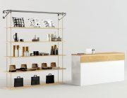 3D model Boutique interior kit
