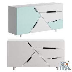 3D model Tangram Sideboard