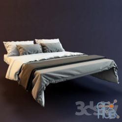 3D model Bedclothes without bed