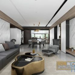 3D model Modern Style Interior 018