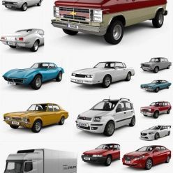 3D model Car 3D Models Bundle November 2020