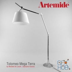 3D model Tolomeo Mega Terra Floor Lamp
