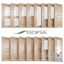 3D model Classic doors Sofia