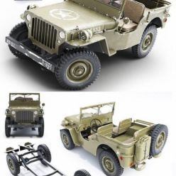 3D model Willys