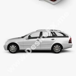 3D model Mercedes-Benz C-Class (W203) estate 2005