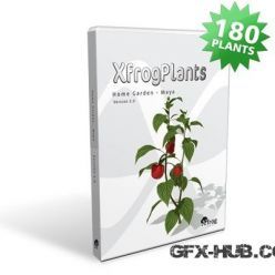 3D model XfrogPlants – Home Garden