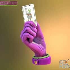 3D model Jokers Hand – 3D Print