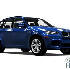 3D model BMW X5 M 2011
