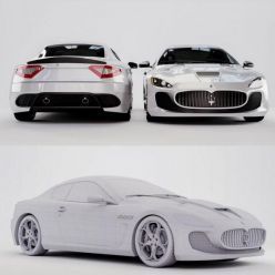 3D model Maserati Granturismo