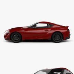 3D model Toyota Supra US-spec 2019 car