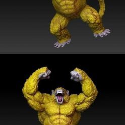 3D model Golden Oozaru Dragon Ball – 3D Print
