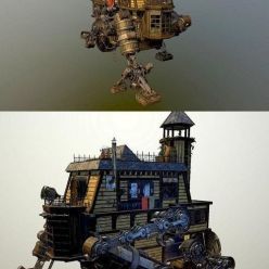 3D model Wanderer House Concept