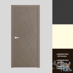 3D model Alexandrian doors model Labirint 3 (collection Premio)