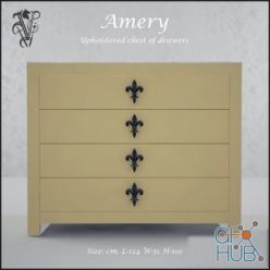 3D model Chest of drawers Amery Visionnaire