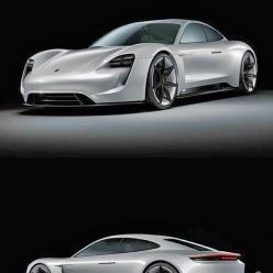 3D model Porsche Mission E Concept