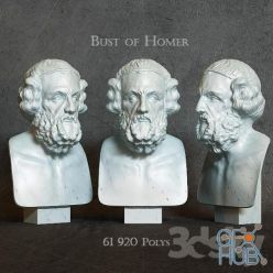 3D model Bust of Homer