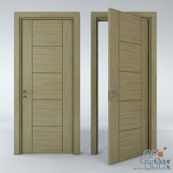 3D model Orga door