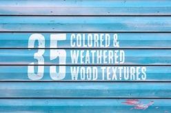 PBR texture Creativemarket – 35 Colored & Weathered Wood Textures