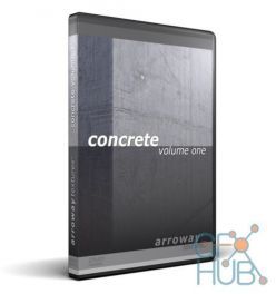 PBR texture Arroway Textures – Concrete Textures Volume One