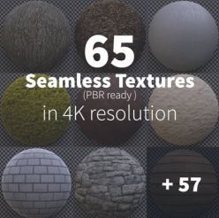 PBR texture Blender Market – Seamless Texture Bundle by Eisklotz