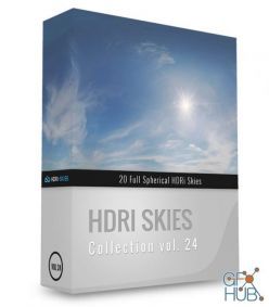 PBR texture HDRI Skies – VHDRI Skies pack 24